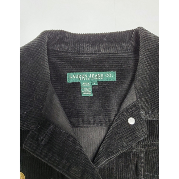 Lauren jeans co. Corduroy jacket size L - Picture 8 of 13